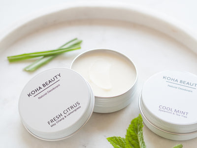 Keep Dry with our 100% Natural Deodorant Cream this Summer