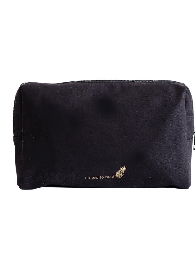 Buy Online Premium Quality Natural and Organic Wash Bag (Pineapple Fibre) Large | Buy Cruelty Free Cosmetics & Vegan Beauty Products Online - KOHA Beauty