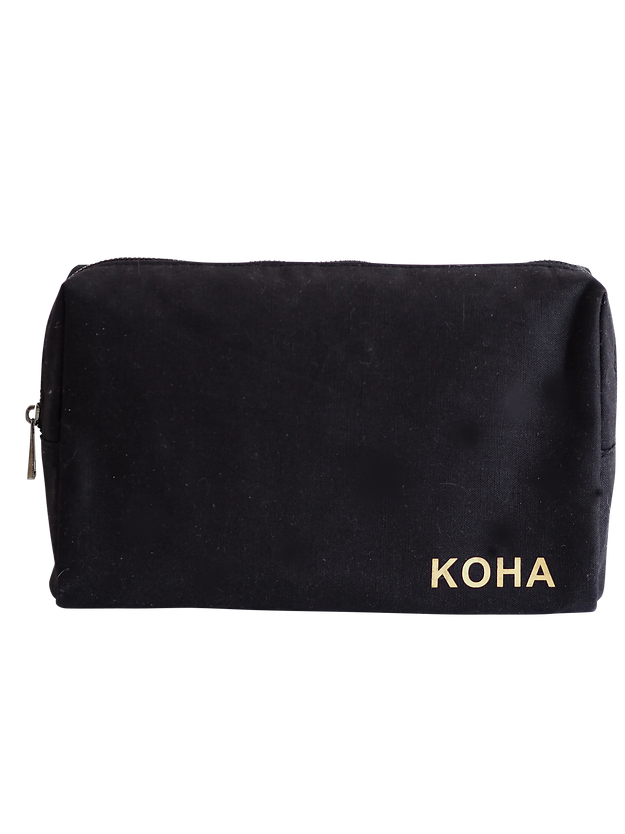Buy Online Premium Quality Natural and Organic Wash Bag (Pineapple Fibre) Large | Buy Cruelty Free Cosmetics & Vegan Beauty Products Online - KOHA Beauty