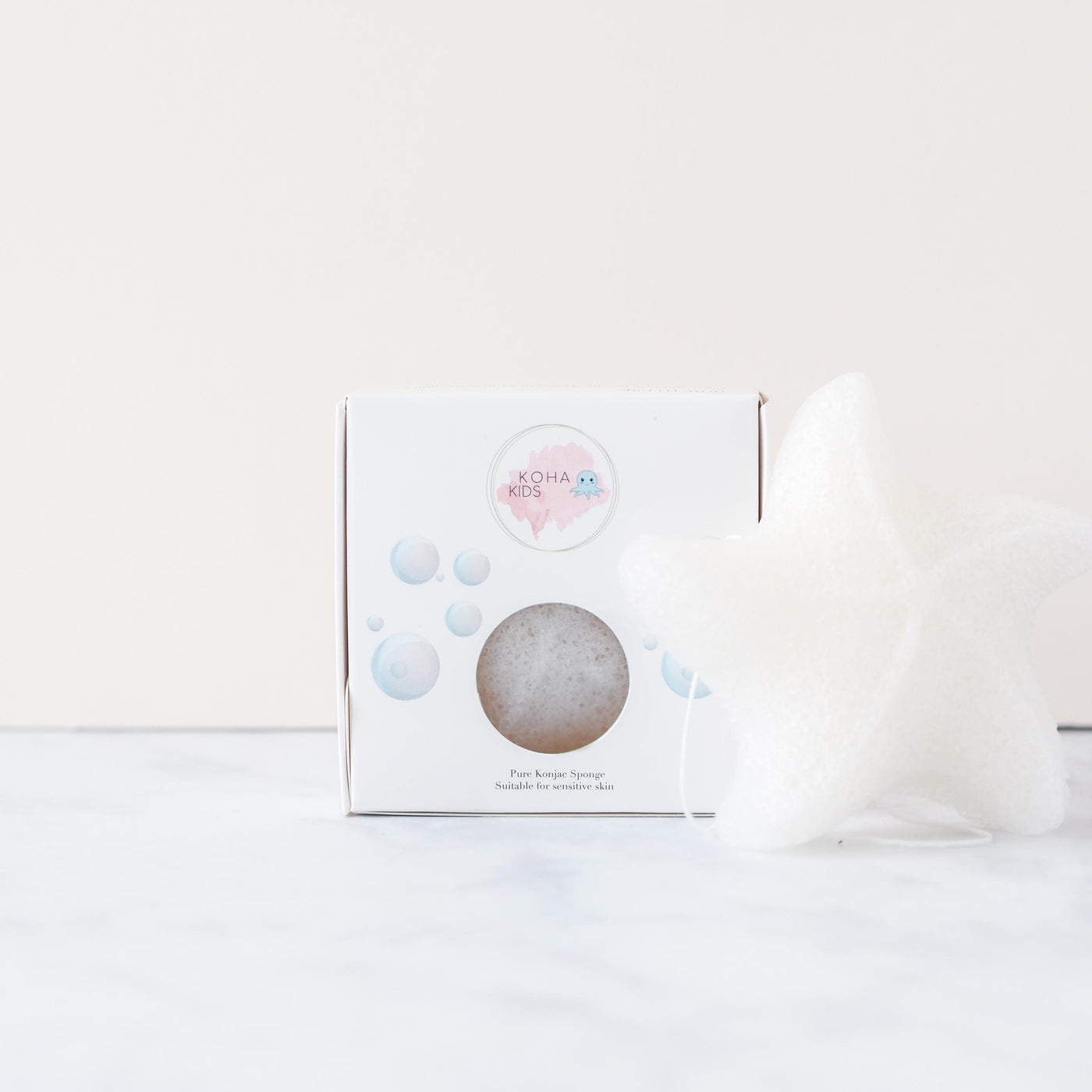 Buy Online Premium Quality Natural and Organic KOHA Kids Pure Konjac Sponge | Buy Cruelty Free Cosmetics & Vegan Beauty Products Online - KOHA Beauty