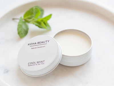 Buy Online Premium Quality Natural and Organic Cool Mint Natural Deodorant Cream | Buy Cruelty Free Cosmetics & Vegan Beauty Products Online - KOHA Beauty