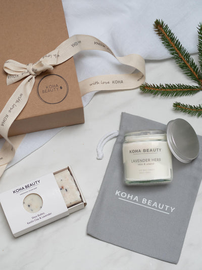Buy Online Premium Quality Natural and Organic Relaxation Gift Set | Buy Cruelty Free Cosmetics & Vegan Beauty Products Online - KOHA Beauty