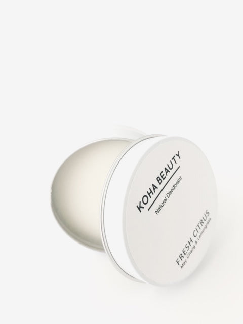 Buy Online Premium Quality Natural and Organic Fresh Citrus Natural Deodorant Cream | Buy Cruelty Free Cosmetics & Vegan Beauty Products Online - KOHA Beauty