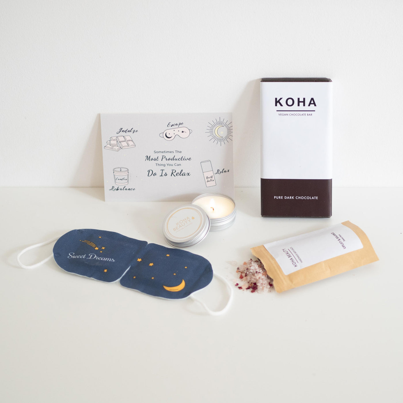 Buy Online Premium Quality Natural and Organic Sensory Letterbox Gift Set | Buy Cruelty Free Cosmetics & Vegan Beauty Products Online - KOHA Beauty
