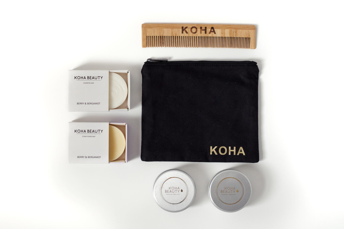 Buy Online Premium Quality Natural and Organic Plastic Free Hair Care Kit | Buy Cruelty Free Cosmetics & Vegan Beauty Products Online - KOHA Beauty