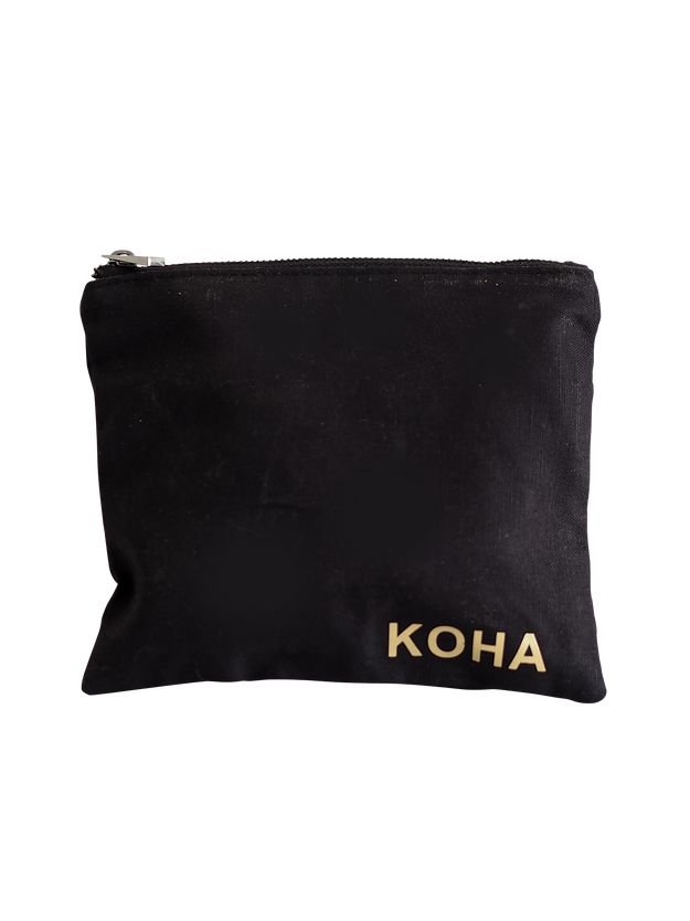 Buy Online Premium Quality Natural and Organic Wash Bag (Pineapple Fibre) small | Buy Cruelty Free Cosmetics & Vegan Beauty Products Online - KOHA Beauty