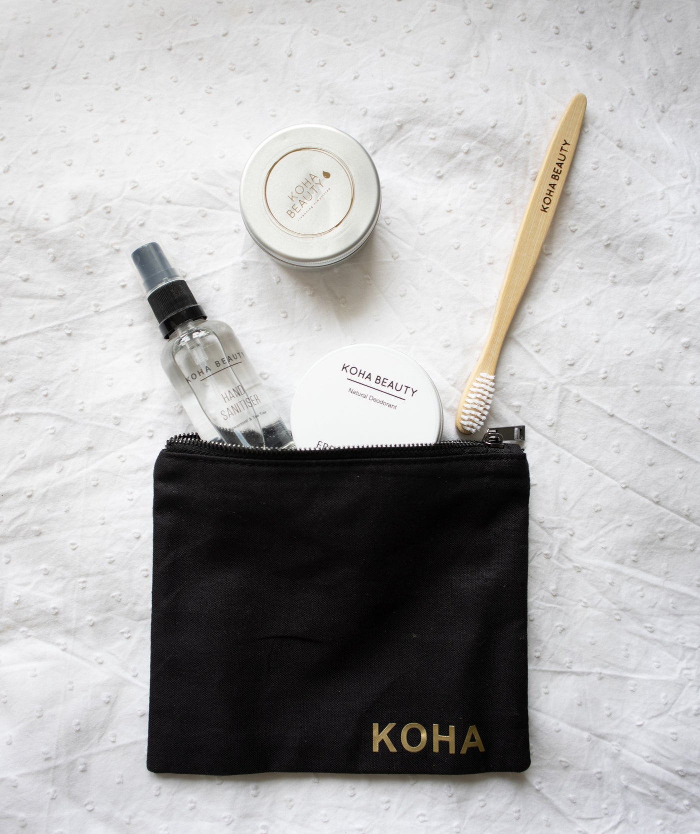 Buy Online Premium Quality Natural and Organic Wash Bag (Pineapple Fibre) small | Buy Cruelty Free Cosmetics & Vegan Beauty Products Online - KOHA Beauty