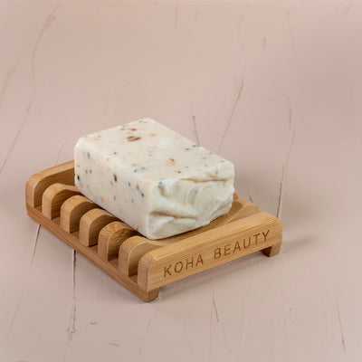 Buy Online Premium Quality Natural and Organic KOHA Beauty Bamboo Soap Dish | Buy Cruelty Free Cosmetics & Vegan Beauty Products Online - KOHA Beauty